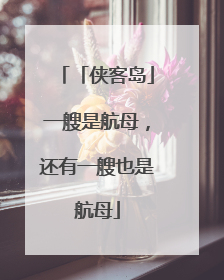 「侠客岛」一艘是航母，还有一艘也是航母