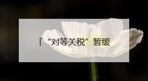 “对等关税”暂缓期即将过半 美国内外处境都不妙