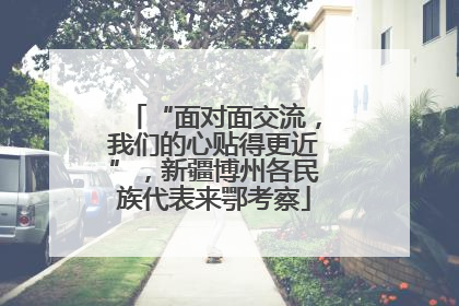 “面对面交流，我们的心贴得更近”，新疆博州各民族代表来鄂考察