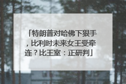 特朗普对哈佛下狠手，比利时未来女王受牵连？比王室：正研判