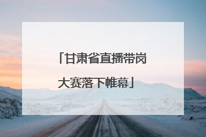 甘肃省直播带岗大赛落下帷幕