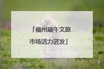 福州端午文旅市场活力迸发