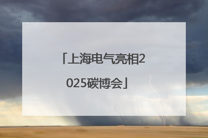 上海电气亮相2025碳博会