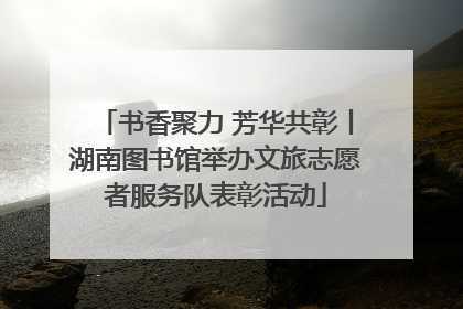 书香聚力 芳华共彰丨湖南图书馆举办文旅志愿者服务队表彰活动
