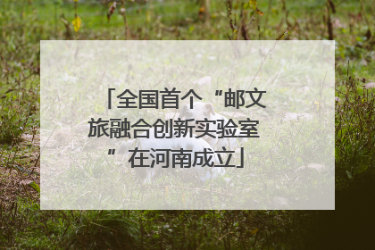 全国首个“邮文旅融合创新实验室”在河南成立