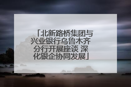 北新路桥集团与兴业银行乌鲁木齐分行开展座谈 深化银企协同发展