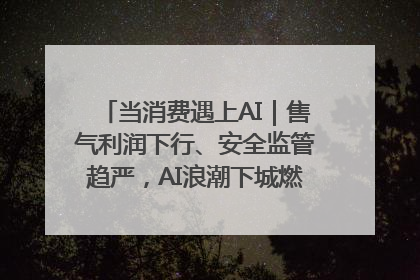 当消费遇上AI｜售气利润下行、安全监管趋严，AI浪潮下城燃企业如何破局