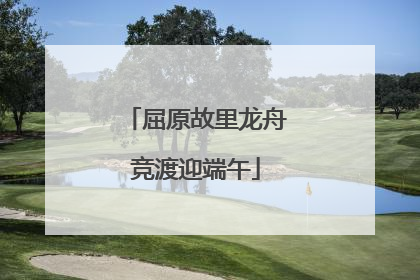 屈原故里龙舟竞渡迎端午