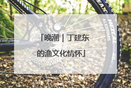 晚潮｜丁建东的渔文化情怀