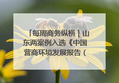 每周商务纵横｜山东两案例入选《中国营商环境发展报告（2025）》；山东外贸优品购物季进机关活动在济南举办