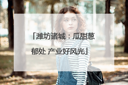 潍坊诸城：瓜甜葱郁处 产业好风光
