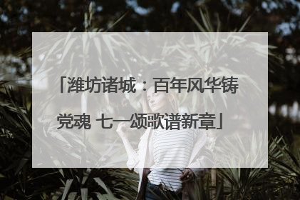 潍坊诸城：百年风华铸党魂 七一颂歌谱新章