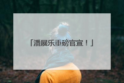 潘展乐重磅官宣！