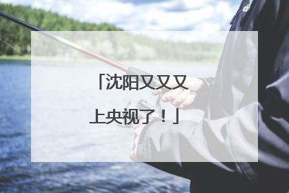 沈阳又又又上央视了！