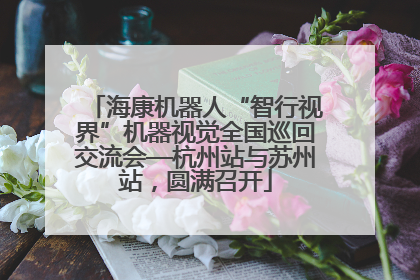 海康机器人“智行视界”机器视觉全国巡回交流会—杭州站与苏州站，圆满召开