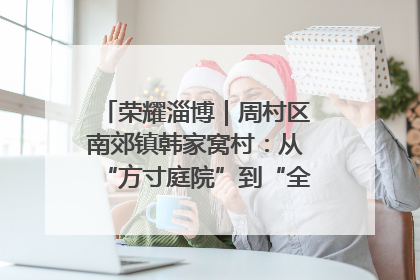 荣耀淄博｜周村区南郊镇韩家窝村：从“方寸庭院”到“全域文明”，乡村振兴的“美学革命”