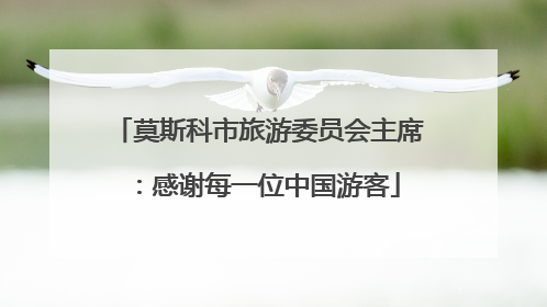 莫斯科市旅游委员会主席：感谢每一位中国游客