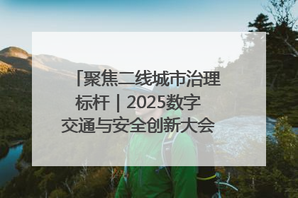 聚焦二线城市治理标杆｜2025数字交通与安全创新大会在保定隆重开幕
