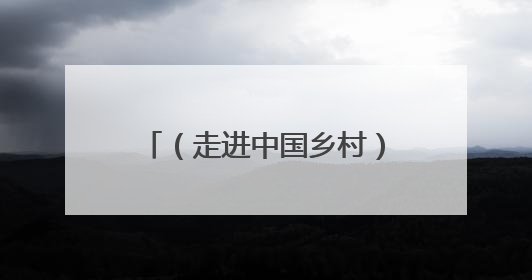 （走进中国乡村）探寻中国式乡村治理：后陈二十年