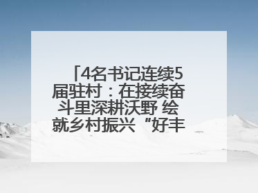 4名书记连续5届驻村：在接续奋斗里深耕沃野 绘就乡村振兴“好丰景”——浦发银行南京分行助力脱贫攻坚、帮促乡村振兴记事（二）
